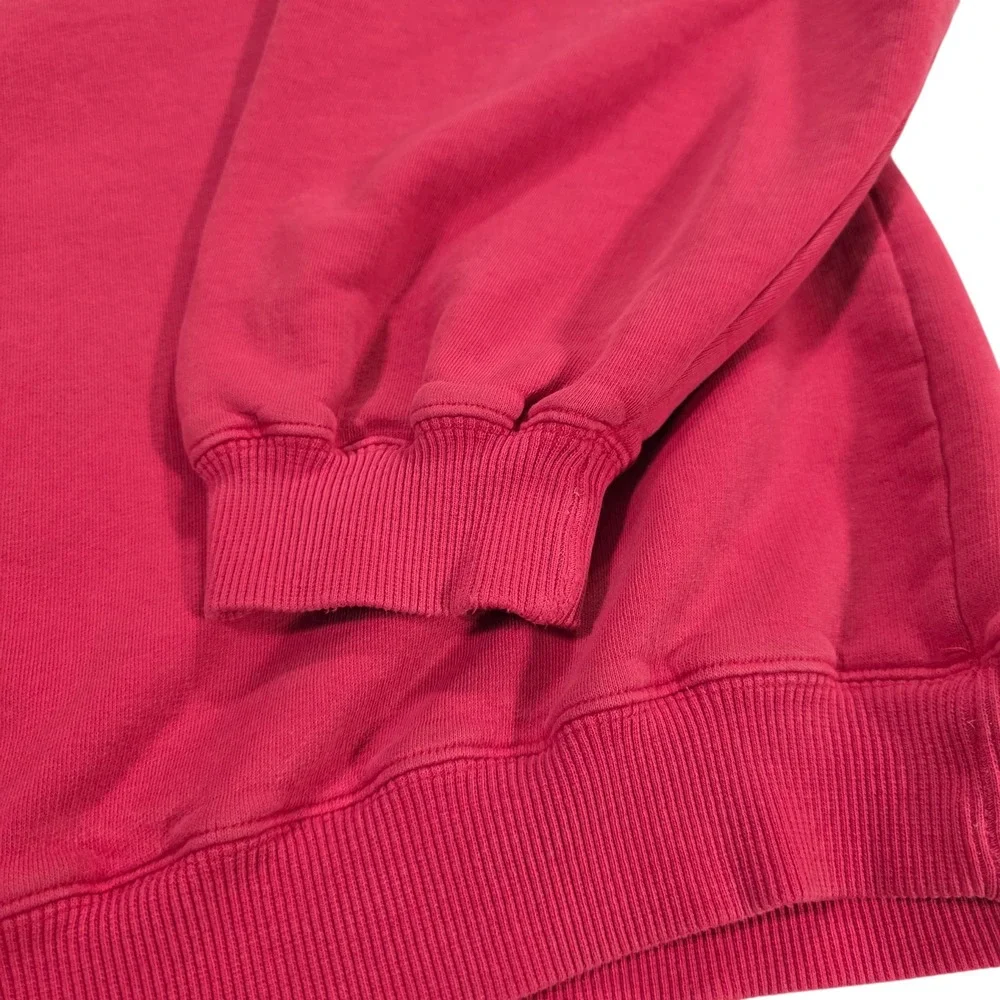 Vintage‎ Eddie Bauer Sweatshirt Mens Red XXL Crewneck Long Sleeve Cotton Blend - Picture 4 of 12